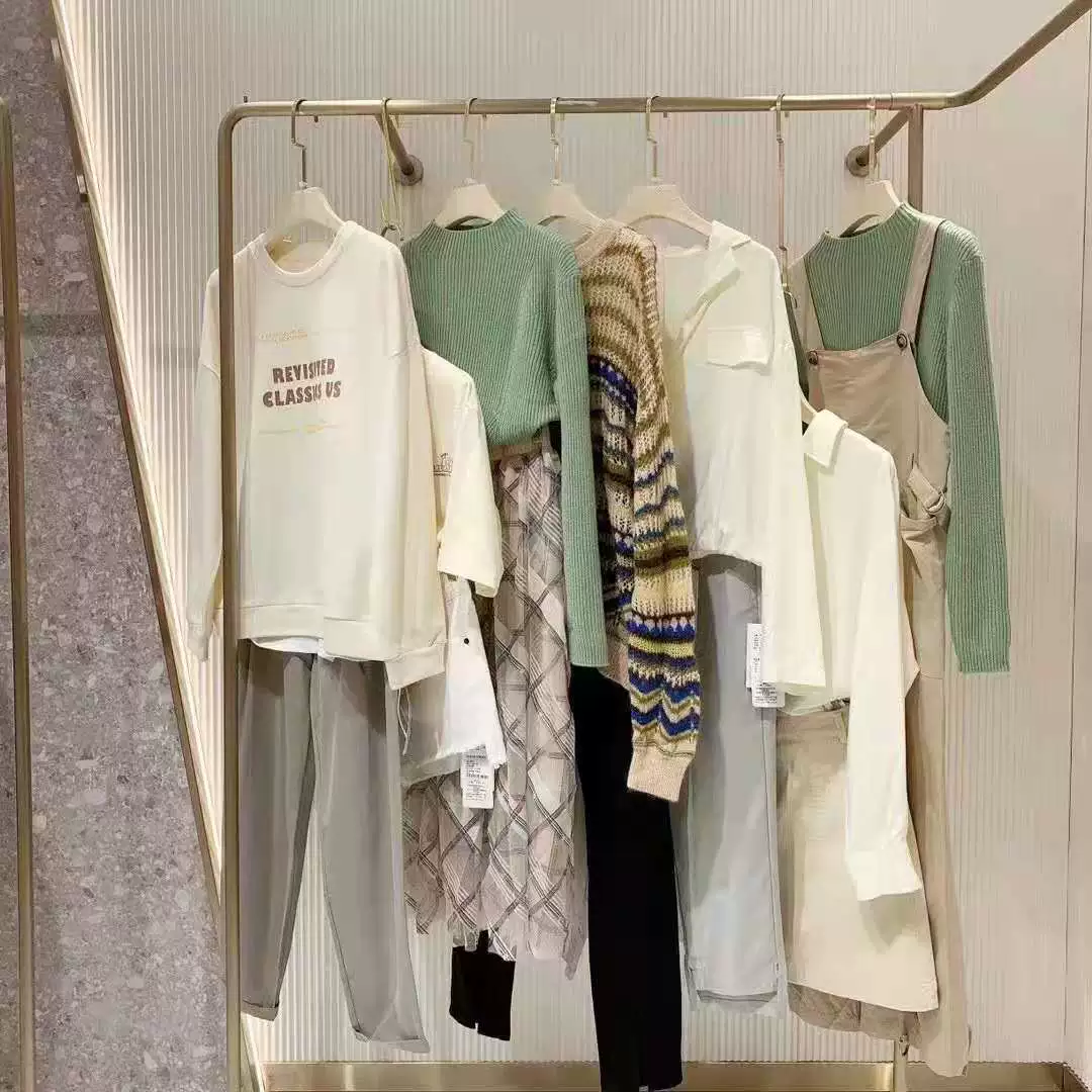 [Бариевая трава] 22 весна и осень новые модные щедрые платья