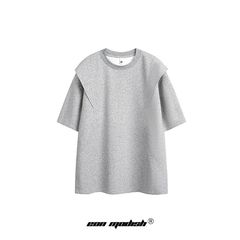 Eon Modish 2025夏の新商品アメリカ街のファッションシンプルでゆったりした個性的なデザインの半袖tシャツ