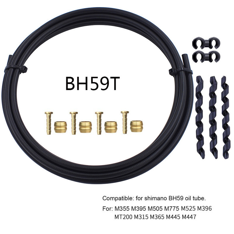 Tubo de aceite de disco de aceite de bicicleta X-CANSUN BH59 BH90 enlace de velocidad/Magula manga de presión de líquido de freno trenzado de nylon