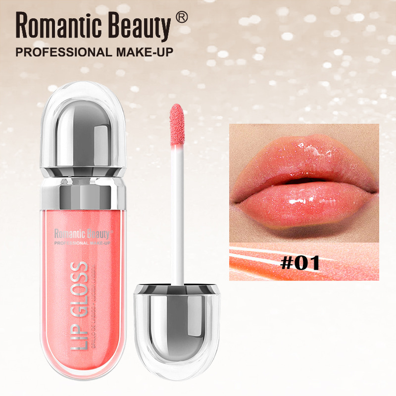 Esmalte labial perla transfronterizo espejo brillante brillo labial brillante brillo labial brillante brillo labial brillante brillo labial líquido duradero