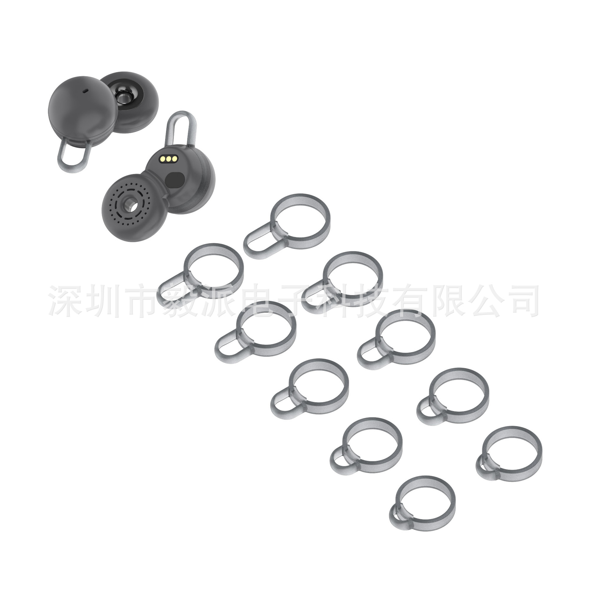 This is a protective case and anti-loss stand for SONY Sony-LinkBuds WF-L900 Bluetooth headphones undefined
