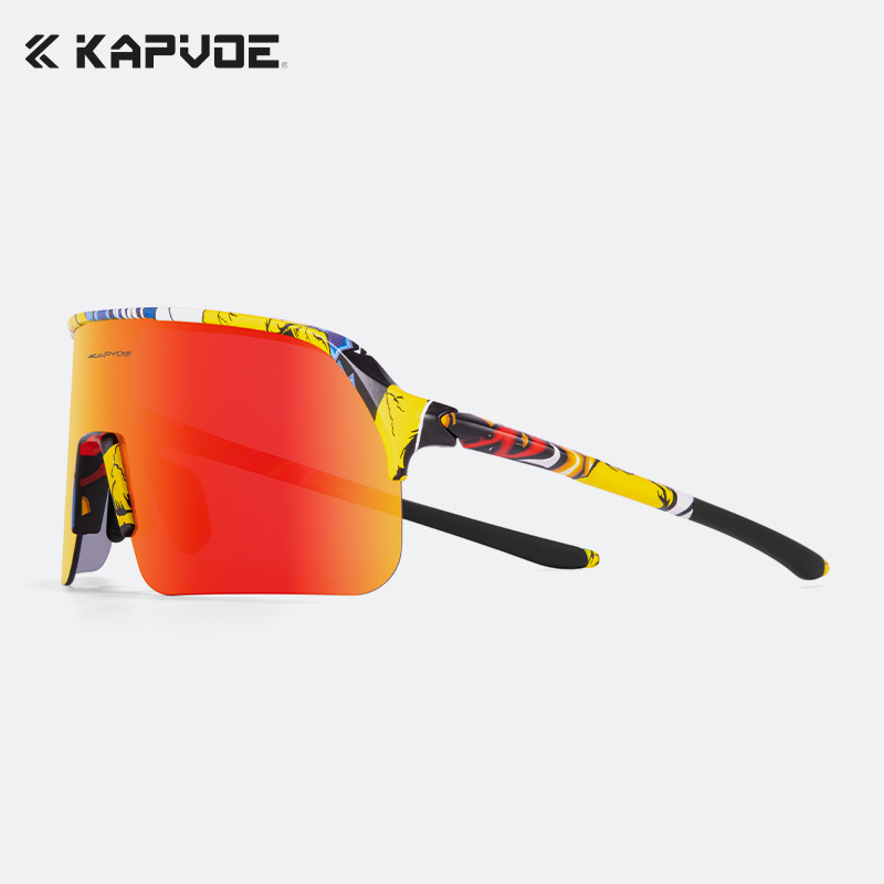 Gafas de Ciclismo Deportivo TR90 Fotocromático A prueba de viento Protección UV para Deportes al Aire Libre