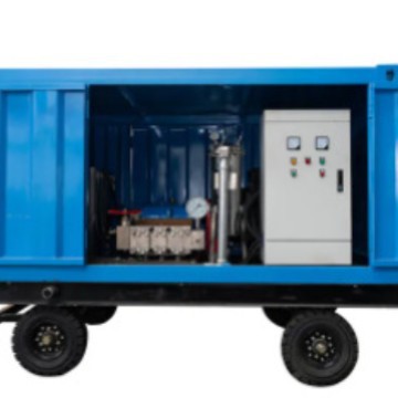 1000公斤压力换热器冷凝器管道高压清洗机工业列管清洗机清洗设备