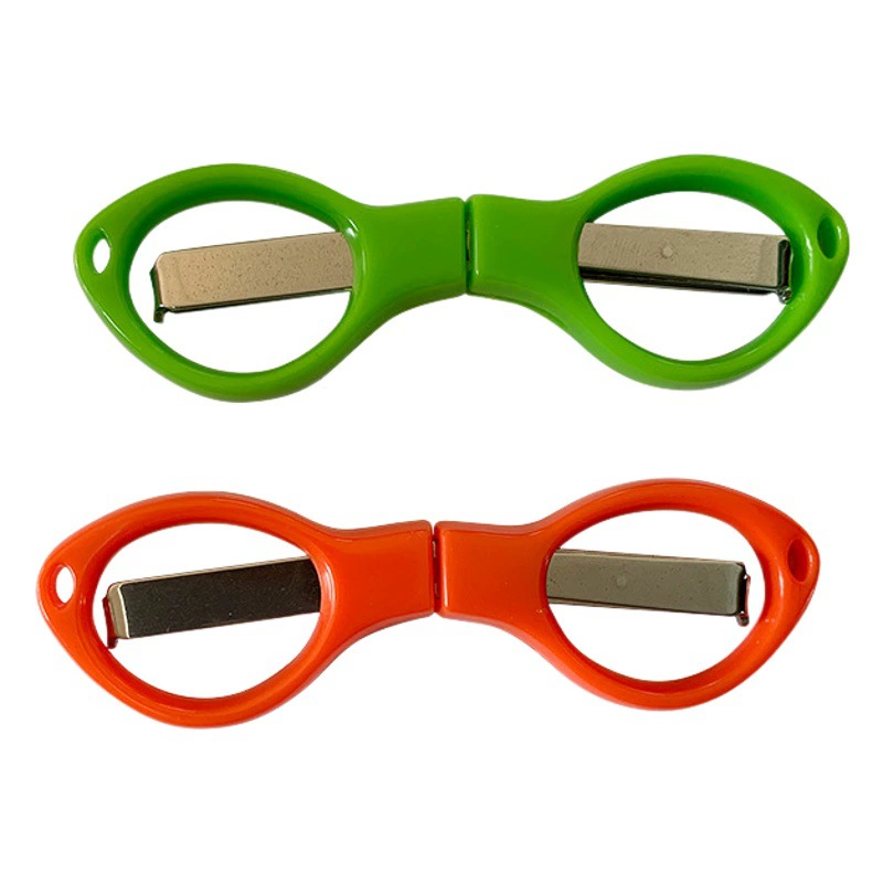 Дорожные складные ножницы из нержавеющей стали портативные 8-символьные маленькие ножницы из розового золота ножницы с восемью символами рыболовные ножницы