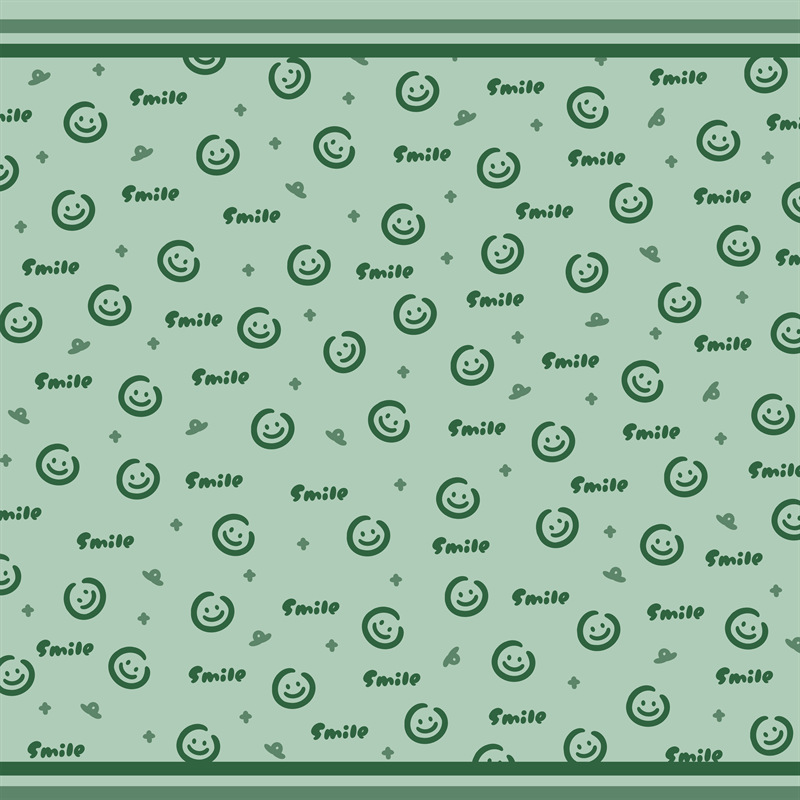 Fábrica de fiestas de flores transfronterizas nuevo papel de embalaje de flores sonrientes florista ramo de flores papel de embalaje de cajas de regalo impermeables