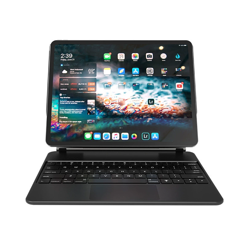 Совместимая тонкая клавиатура Pro, для 9" планшета, Bluetooth, для Pro11 (11"), для Pro12
