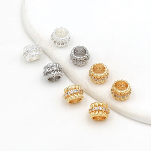 18K�~僽�ɫ�ʯ�����׸���A����ë�������diy�Ʒ���C45