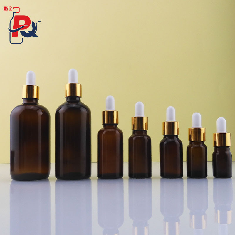 Large Quantity, Excellent Price, in Stock, 30ml Brown Essential Oil Bottle, Cosmetic Packaging Material, Essence Liquid Dropper Bottle, Essential Oil Bottle