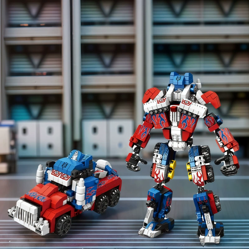 Lego, transformer, transport, robot, constructor, minifigure, smart toy