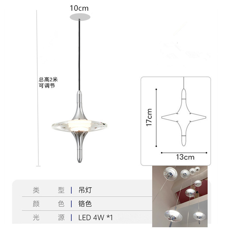 Single head-13cm crystal