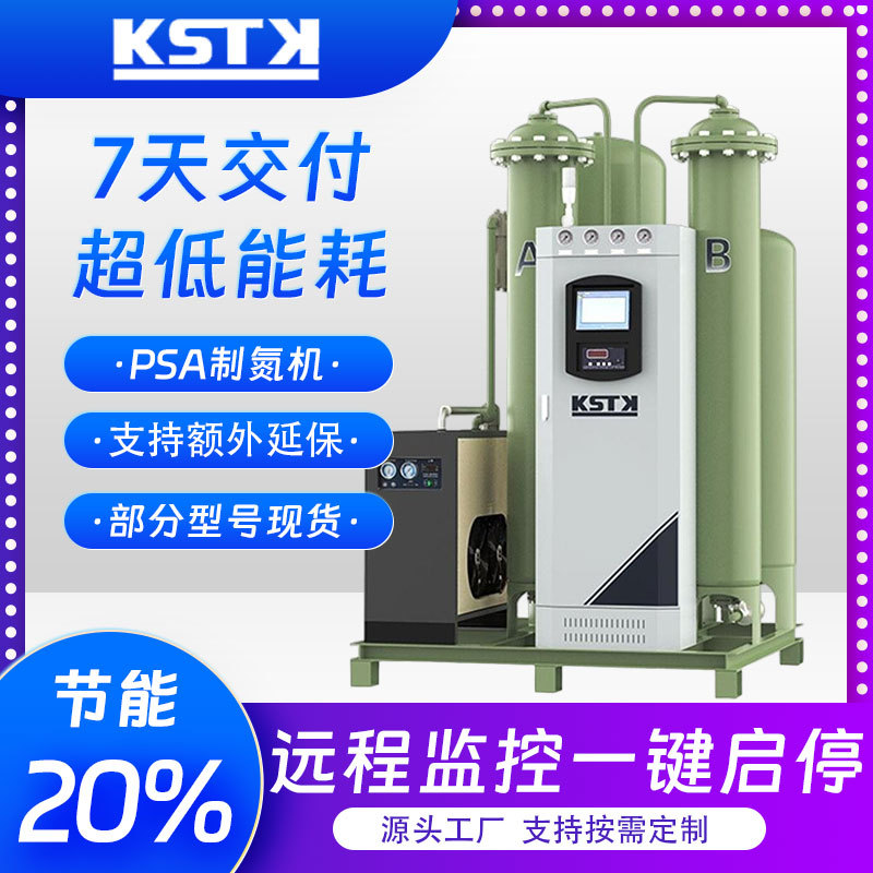 PSA变压吸附制氮机 高纯度99.999% 适用于电子半导体锂电池行业