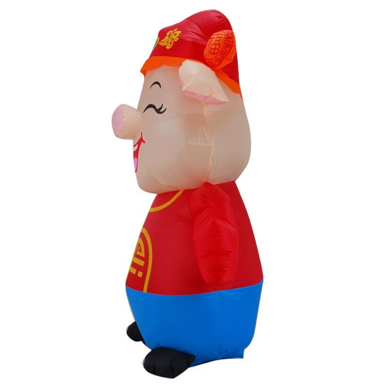 Праздничный надувной костюм, кукла, для импорта, свинья, наряд, хэллоуин