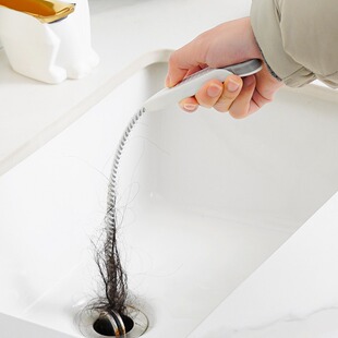 Pipe Dredge, Sewer Hook Strip, Floor Drain Drain Outlet, Hair Cleaner, Water Pipe Sink
