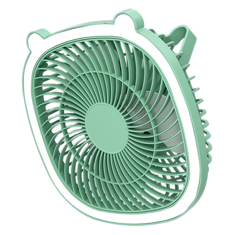 Ventilador eléctrico LUZ DE La Noche del hogar montado en la pared plegable de escritorio mini USB de mano de carga pequeño regalo de escritorio entrega transfronteriza