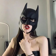头套面具蝙蝠侠面罩batman帅气直播道具影视万圣节cosplay跨代发