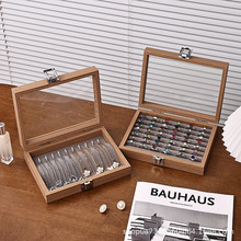 现货大容量防尘带盖珠宝箱首饰收纳盒戒指项链手镯珠宝文玩收纳箱