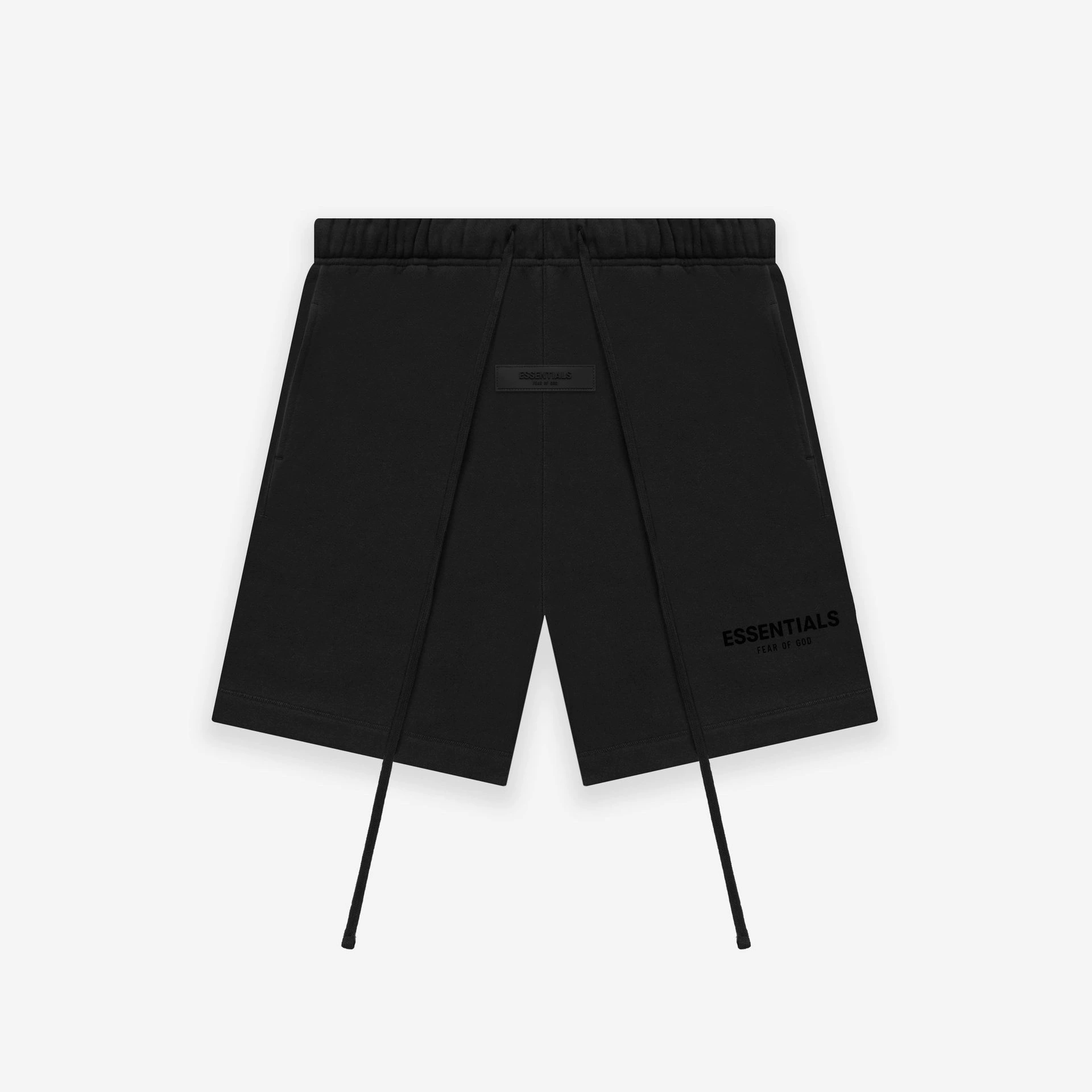 Летние шорты Essentials 22SS двойная линия американский модный бренд сезон 8 флоковые шорты для мужчин и женщин