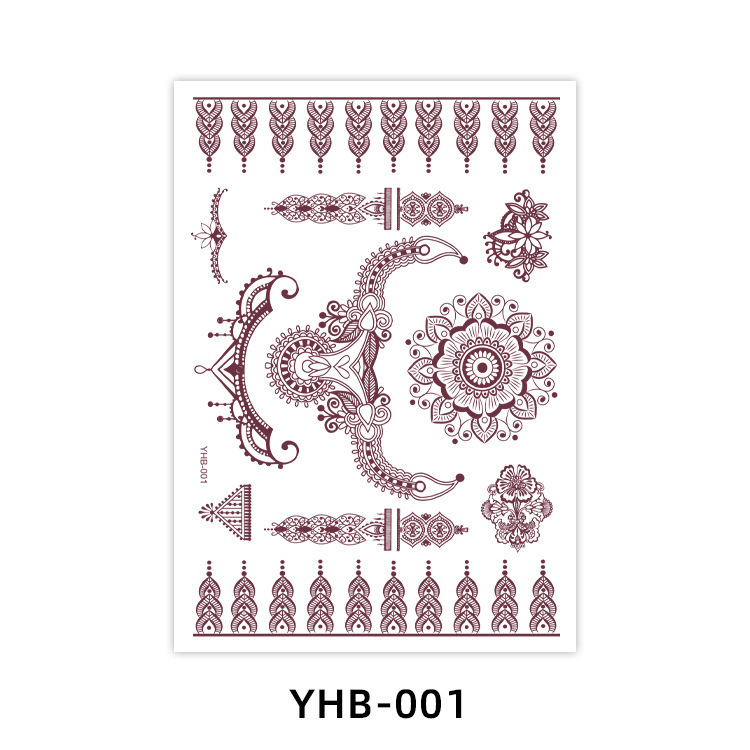 Yhb Red Lace Tattoo Sticker Hannah Hand Tattoo Sticker Waterproof Henna Temporary Tattoo Sexy Tattoo Yhb Red Lace Tattoo Sticker Hannah Hand Tattoo Sticker Waterproof Henna Temporary Tattoo Sexy Tattoo