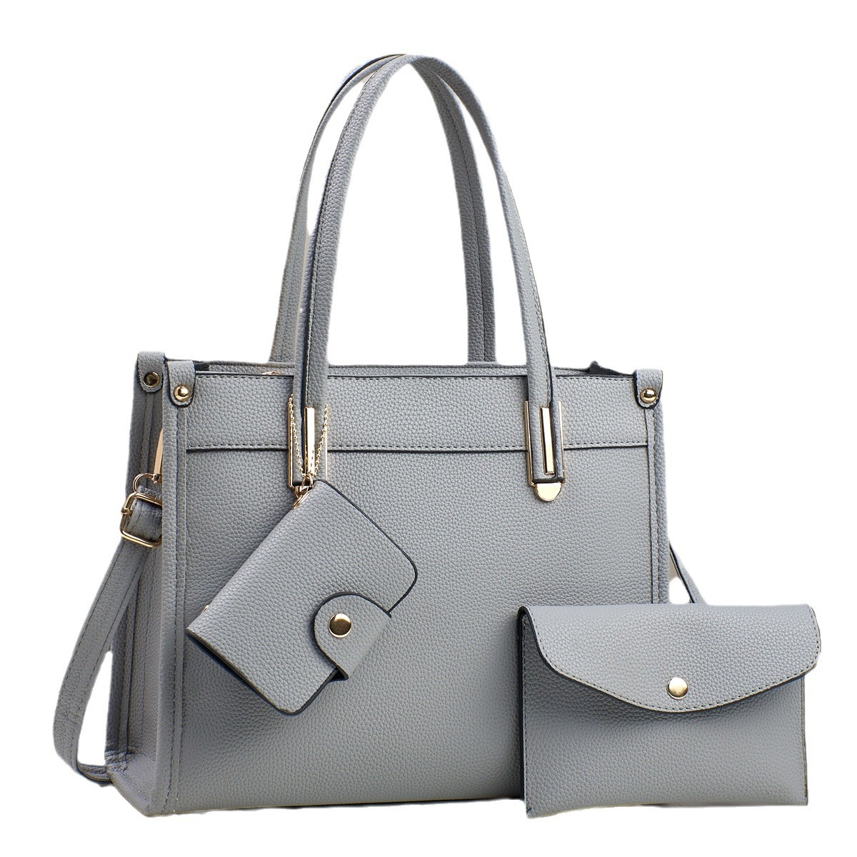 Fabricantes bolsos de comercio exterior mujeres 2025 nuevo bolso de mano mano textura de hombro liso inclinado bolso de moda de mujer coreana