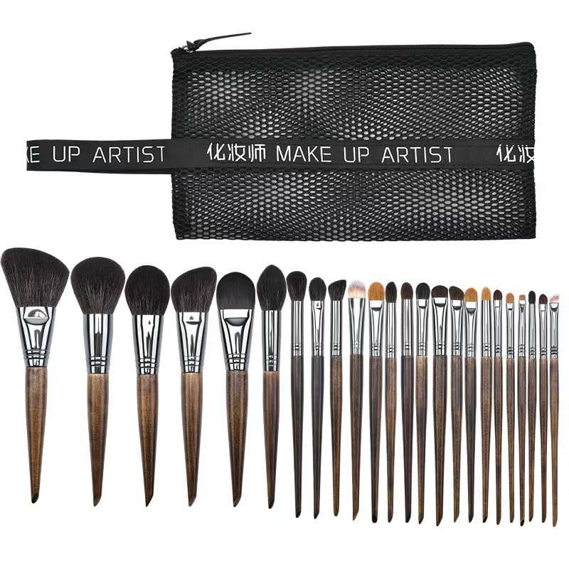 30 conjuntos de cepillo de maquillaje transfronterizo, conjunto completo de cepillo de maquillaje de lana de animales de Cangzhou, escuela de capacitación de maquillaje de maquillaje