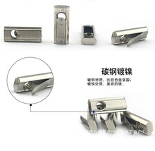 国欧标单点弹片螺母303040404545铝型材弹性弹珠螺母M4M5M6M8