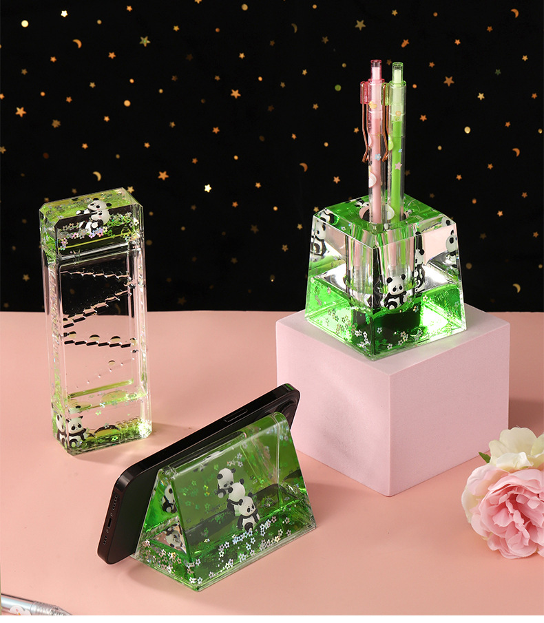 熊猫系列流沙摆件_03