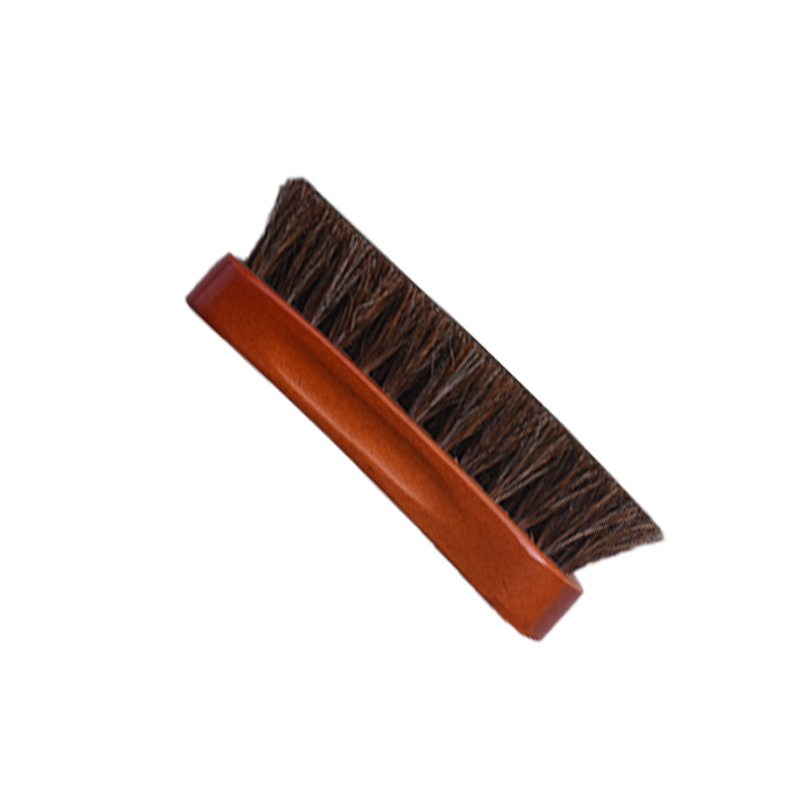 Nuevo interior transfronterizo limpio caballo cepillo de tela para automóvil cepillo de limpieza de techo de piel de asiento herramienta de cepillo de limpieza de pelo largo