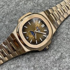 ZF Factory百達オウム貝PP5712翡翠多機能腕時計サファイア水晶鏡面男性腕時計