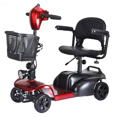 Fda Factory Small Elderly Scooter Four-Wheel Electric Foldableing Lightweight Portable New Disabled Power-Assisted Battery Car (Qatlanan elektrik velosipedlər) - x-02c-12a-lead-acid-battery