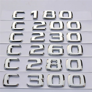 Mercedes-Benz köhnə C-Class C180 C200 C260L C280 C300L modifikasiya olunmuş arxa emblemlər