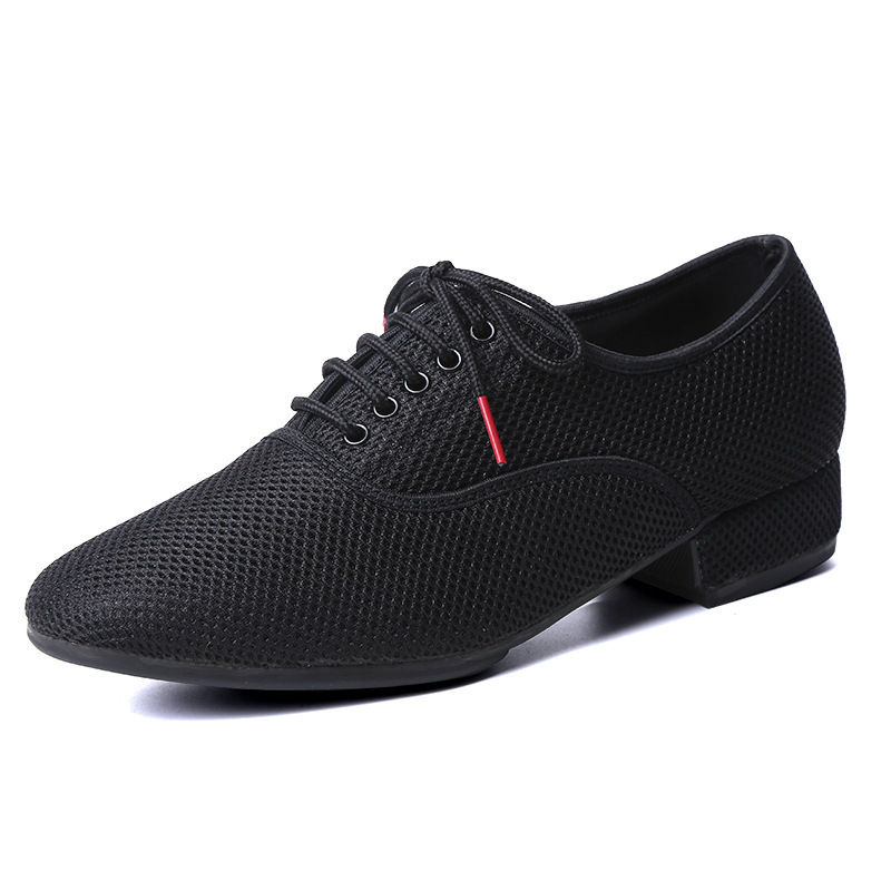 Men's Mesh Mesh Modern Dance Shoes Ballroom Dance Shoes Outdoor Rubber Sole Breathable Soft Sole Men's Mesh Mesh Modern Dance Shoes Ballroom Dance Shoes Outdoor Rubber Sole Breathable Soft Sole