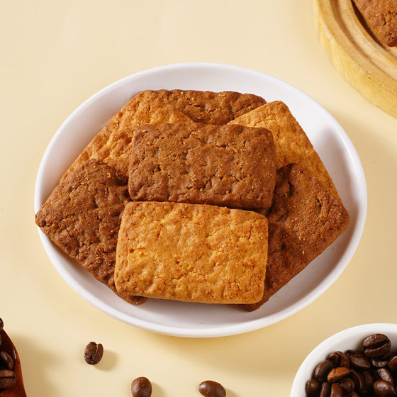 [Oem Customization] Coconut Crisp Cookies, Crispy Butter Coffee Biscuits, Office Casual Internet Celebrity Snacks