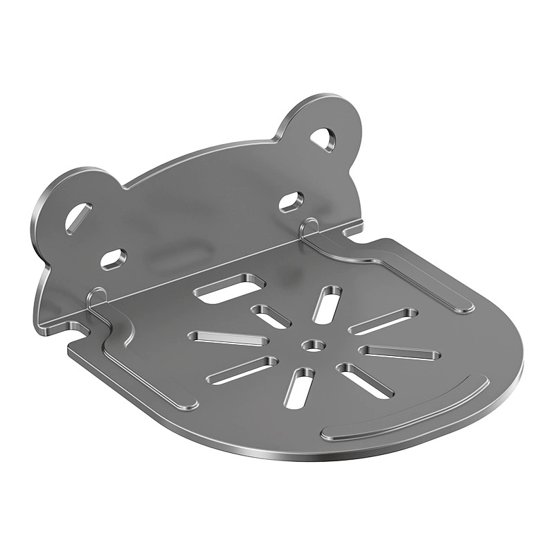 Wall-mounted camera support frame, universal CCTV holder, small/large, adhesive or screw options
