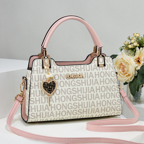 Leisure and elegant mid-aged mother bag for ladies, handbag for commuting, large capacity,  new fashion, versatile crossbody bag