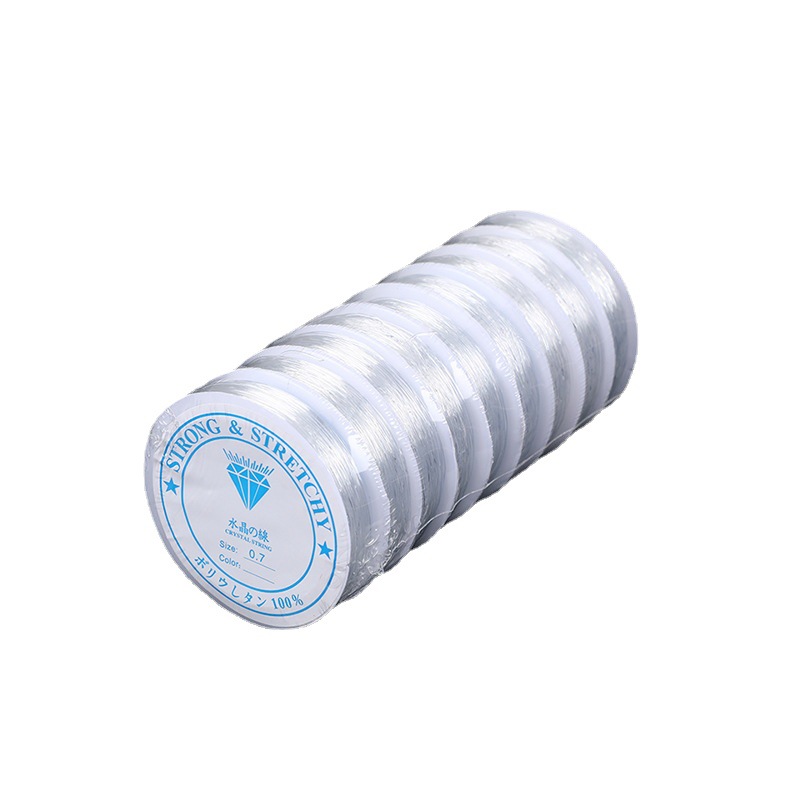 专业定制树脂透明水晶线 手工diy串珠珠宝手链项链线材弹力线鱼线