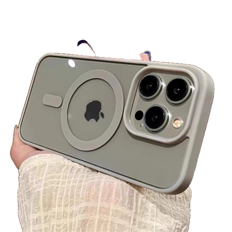 适用苹果17磁吸手机壳16高级感15promax透明不发黄iPhone14保护套|undefined