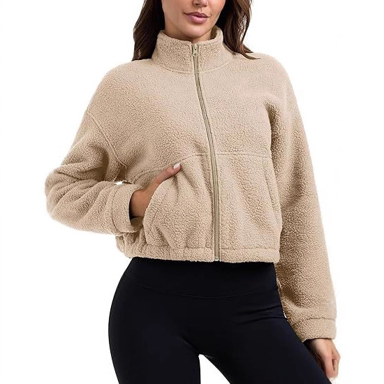 Amazon Cashmere Women's Clothing European and American Style 2025 Autumn and Winter New Thickeneded Loose Short Teddy Plush Jacket