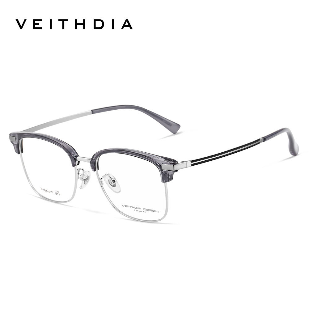 Marco plateado gris transparente VEITHDIA