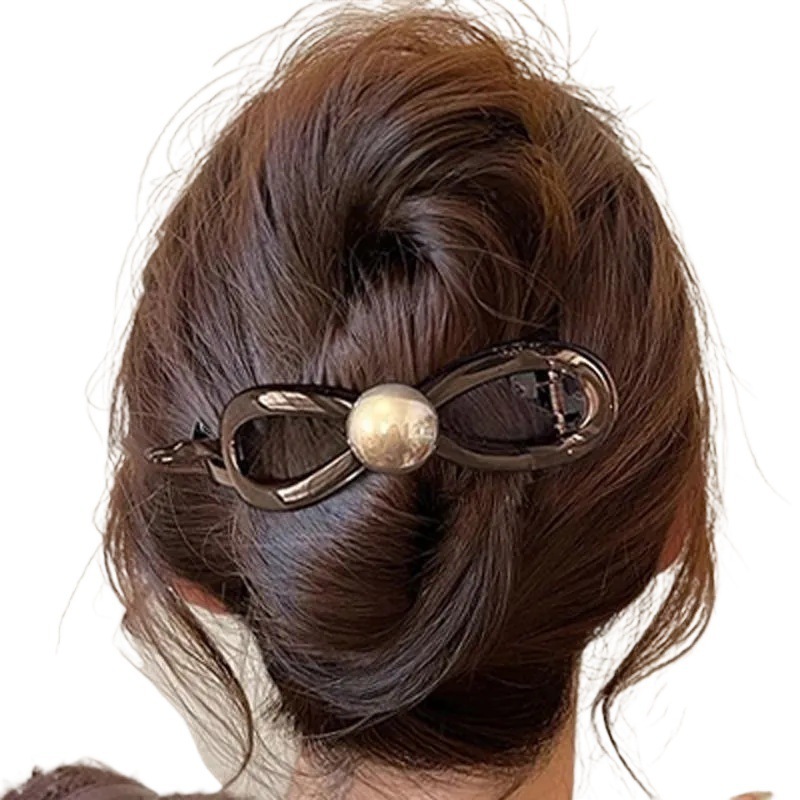 つや消しカモノハシクリップ、女性用後頭部用大型ヘアクリップ、2025年モデルヘアクリップ、ヘアピン、ヘッドバンドステッカー|undefined