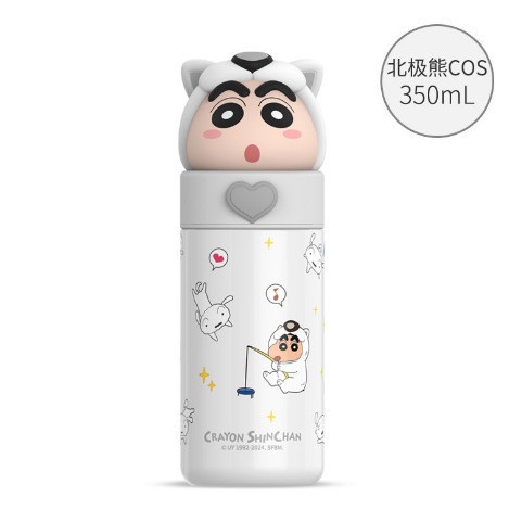 Sanrio coolomi yugui perro ventosa chica lindo estudiante grado alimenticio de acero inoxidable 316 los niños taza agua
