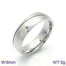 Steel male ring KR86749-K