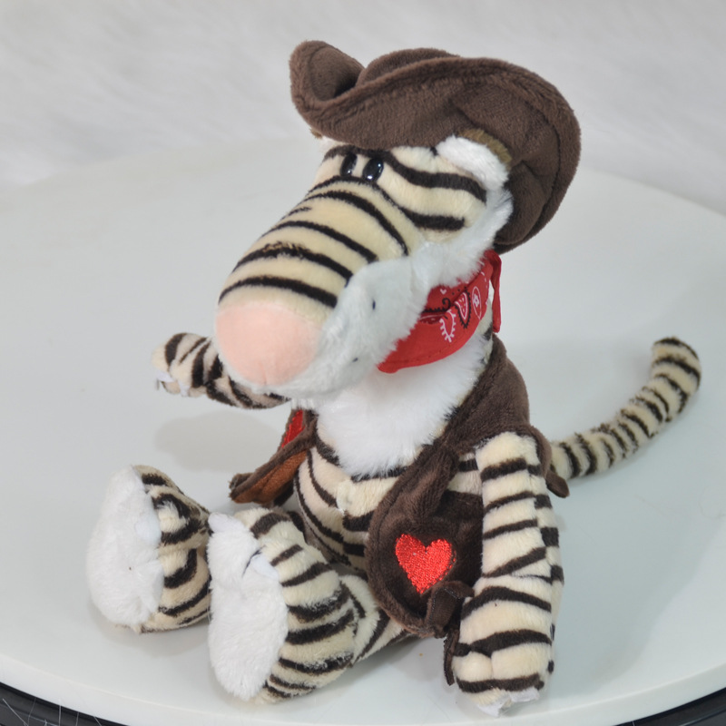 Comercio exterior animal bosque vaquero león mono tigre orangután ciervo muñeca regalo de cumpleaños peluche transfronterizo