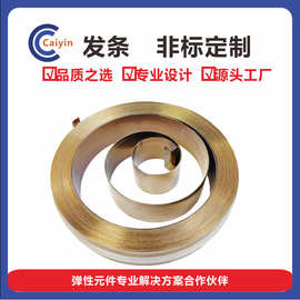 工厂专业卷簧弹簧 不锈钢发条 高温耐腐蚀 恒力弹簧 推进器发条