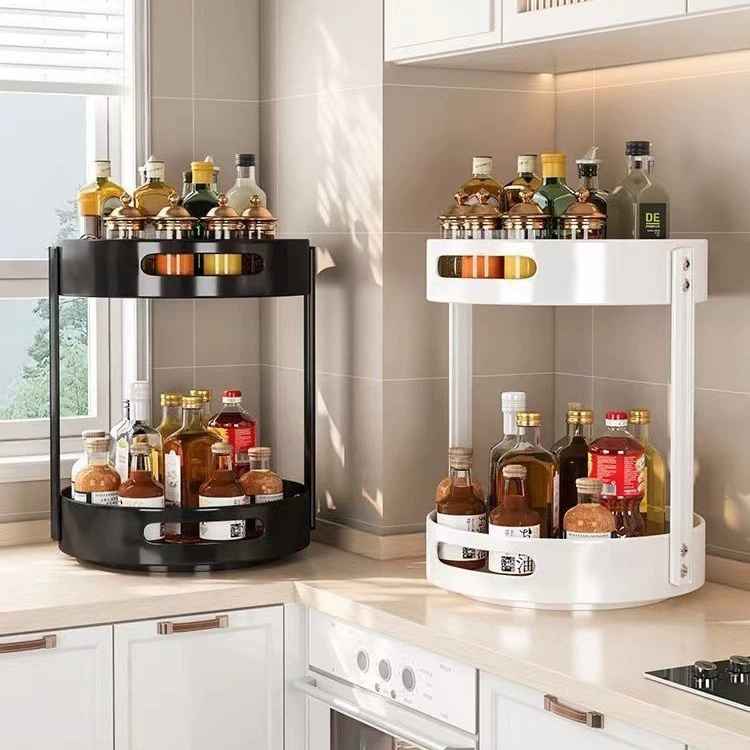 Storage Rack Storage Box Rotating Kitchen from Yomiego