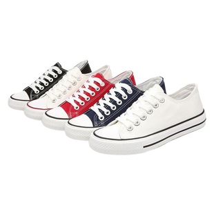 2024 spring FUBU A01 basic evergreen canvas shoes women's vulcanized rubber shoes student cloth shoes low-top low-cut shoes