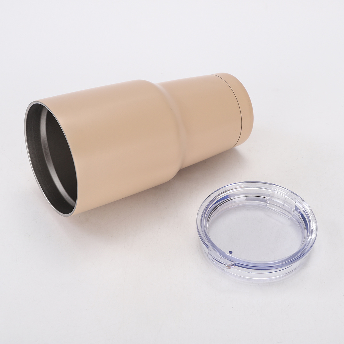 Transfronterizos suministro directo simple taza de café de moda 304 taza de aislamiento al vacío de acero inoxidable portable taza de hielo al por mayor