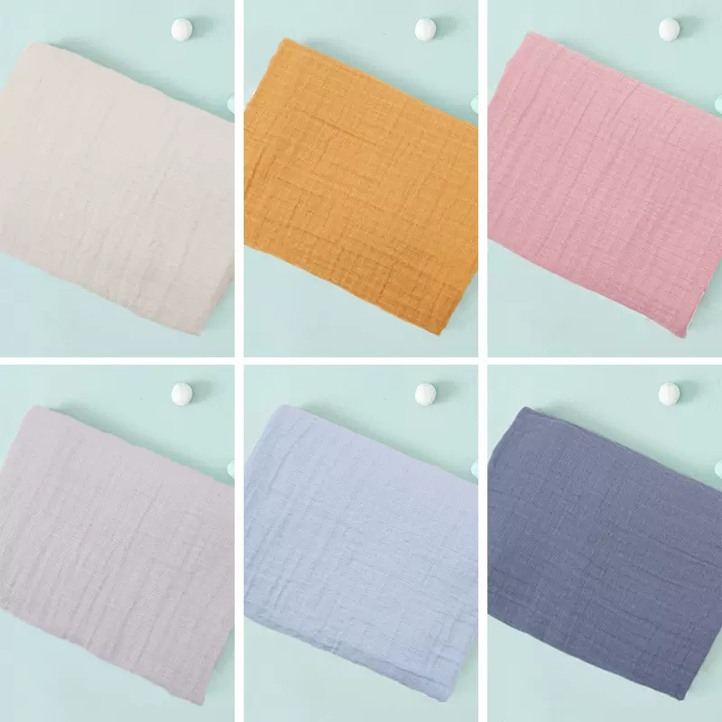 纯棉双层包单Muslim春秋新生儿襁褓巾印花婴儿a类空调盖毯棉纱布