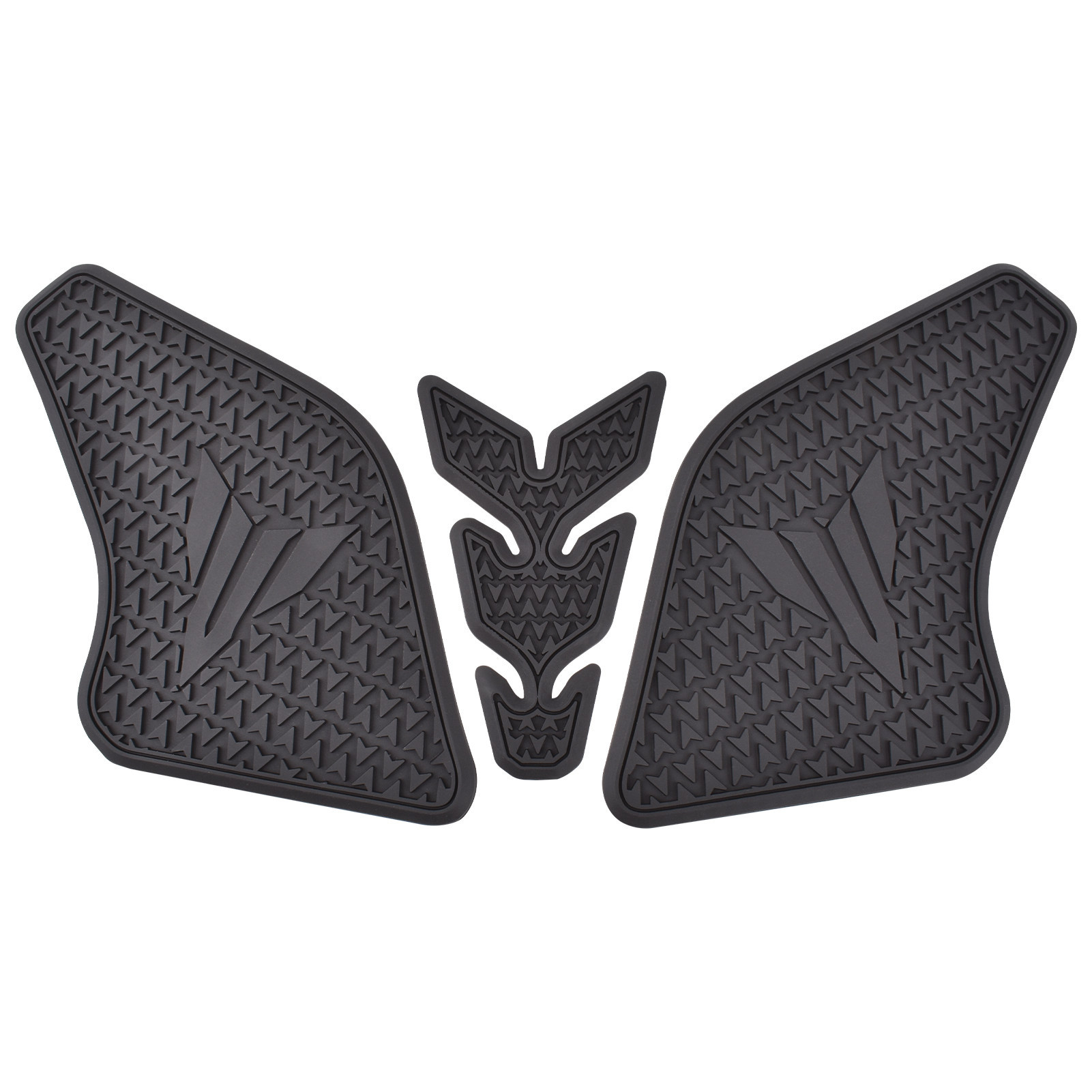 Suitable for Yamaha MT-07 21-23 motorcycle fishbone side anti-slip fuel tank rubber protective sticker