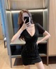 Women’s slim short sleeve skirt