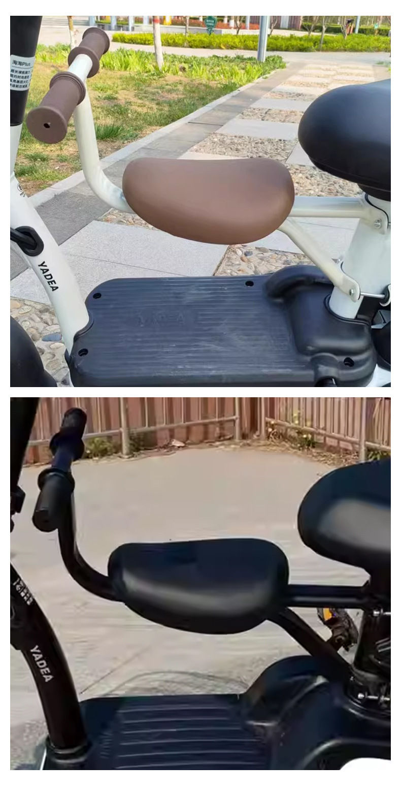Safety Seat for Electric Scooter, Baby Child Electric Vehicle Seat, Foldable Front Seat, Scooter Seat